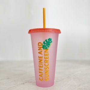 2/$18 Starbucks Hawaii Reusable Cold Cup